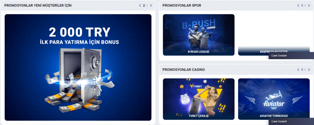 Mostbet bonuslar 1 yeni müşteriler için promosyonlar